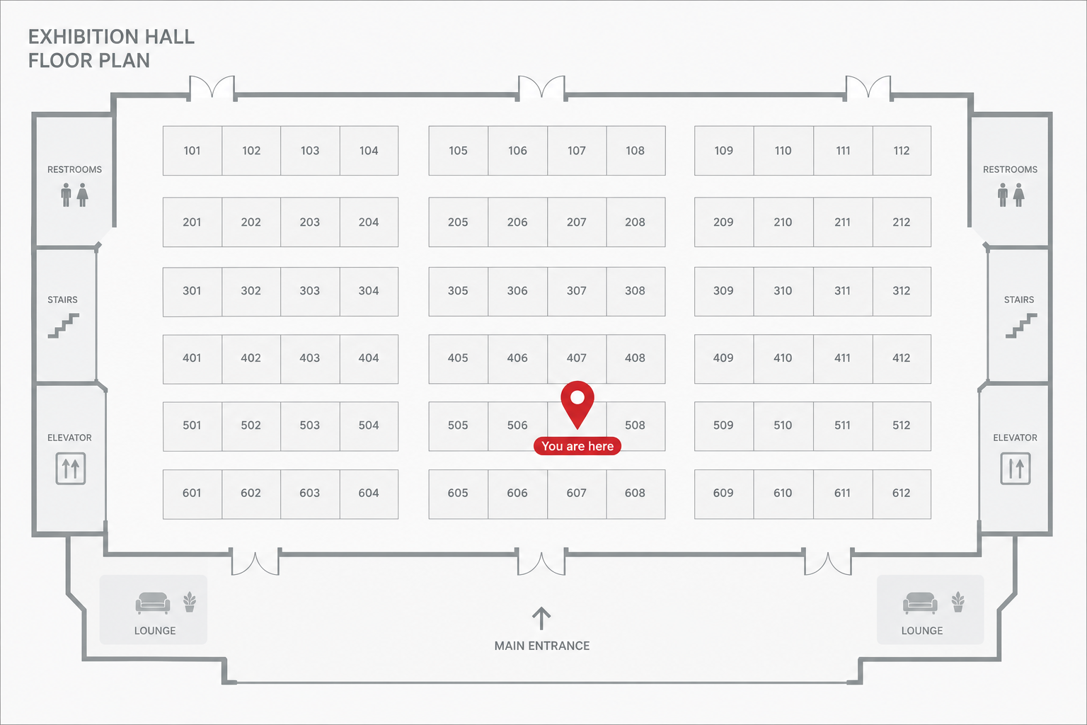 Official Exhibition Floor Plan