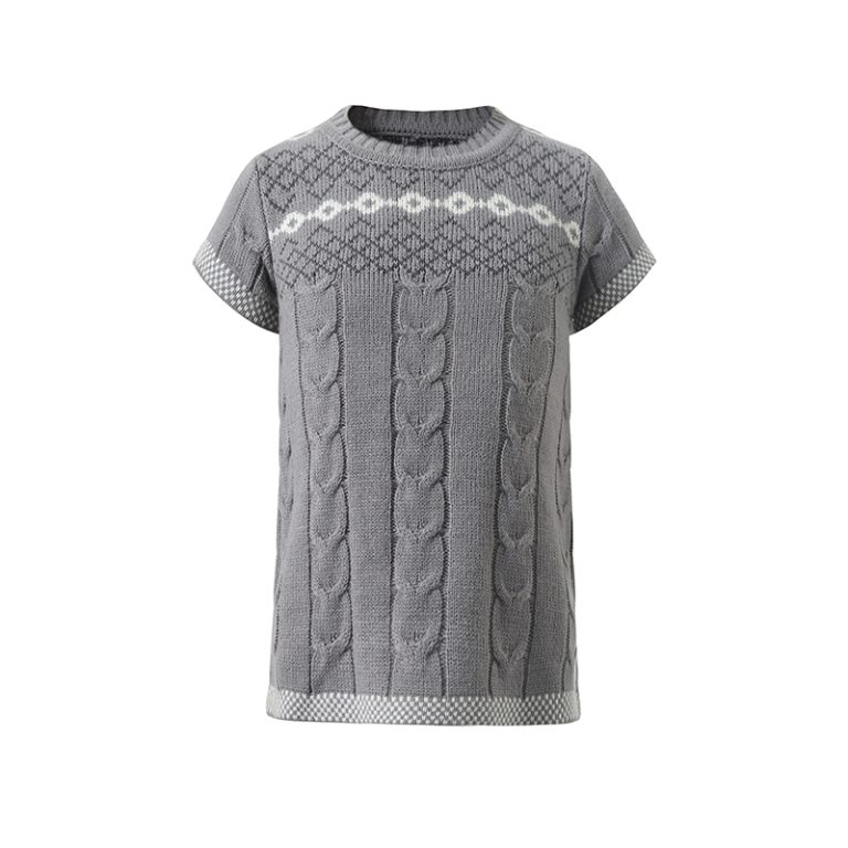 Boys Horse Jacquard Sweater Manufacturer | Custom Acrylic Knitwear for Schools & Equestrian Brands