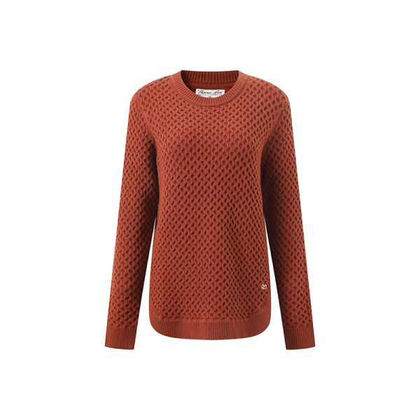 Heavyweight Merino Wool Sweater Manufacturer China | Women's Wool Cotton Knitwear
