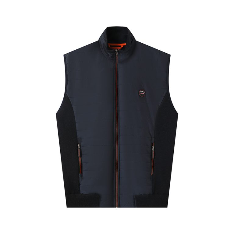 Men's Hybrid Quilted Knit Bodywarmer Vest with Stretch Panels Manufacturer