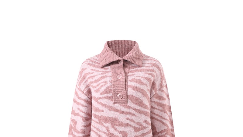 Metallic Polo Neck Sweater OEM Guide: 5GG Heavyweight Knitwear
