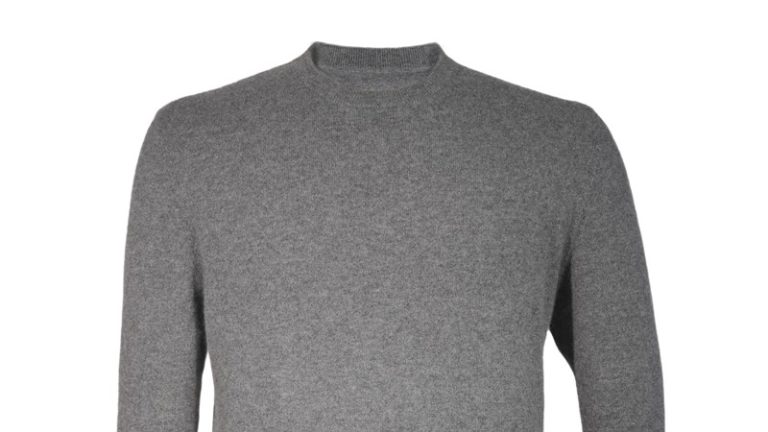 Men's 12GG Cashmere Crew Neck Sweater for Premium Menswear Private Label: Gauge, Fiber & Bulk Sourcing